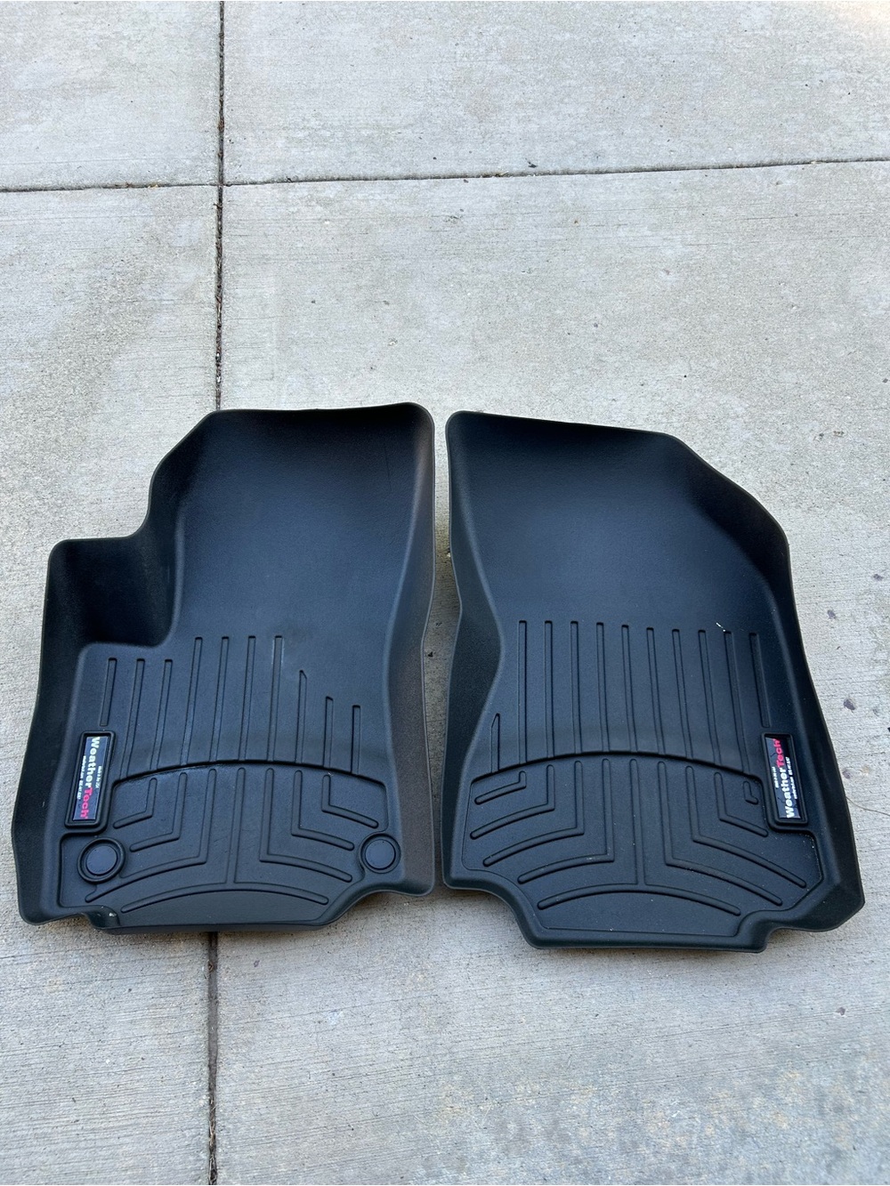 WeatherTech Black Front Floor Liners 2023 GMC Terrain